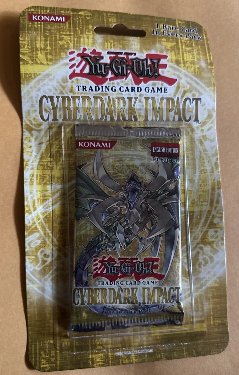 Yu-Gi-Oh! TCG Cyberdark Impact Sealed Collectible Card Game Packs