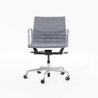 2012 Herman Miller Eames Aluminum Group Management Desk Chair in Fabric, Padding