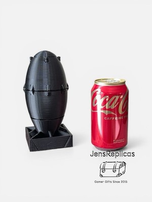 FO Fat Man Mini Nuke Stash Box Collectibles Merchandise Props Vegas, 76, Black