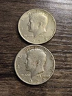 1972 P&D Kennedy Half Dollar Set Of 2 Coins