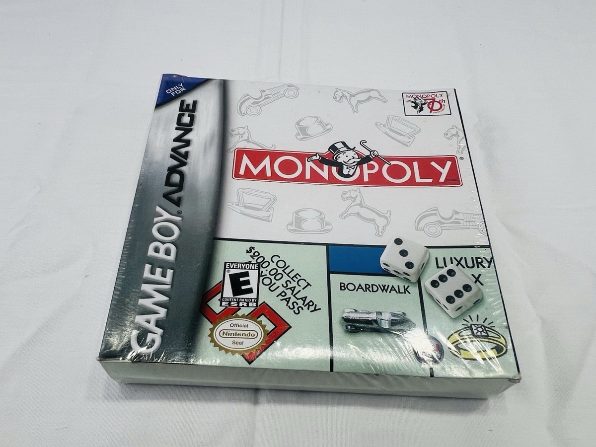 Monopoly (Game Boy Advance, 2004) NEW GBA Nintendo