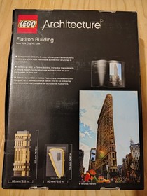 LEGO ARCHITECTURE: Flatiron Building (21023) - NEW! Retired Set! NIB