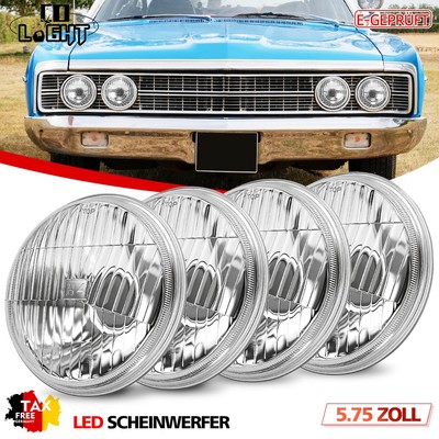 4x Scheinwerfer Ford Thunderbird Galaxie Bj 59-74 LTD Bj 65-78 Umrüstung US - EU