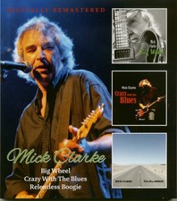 Image of Mick Clarke - Big Wheel,Crazy With the Blues,Relentless (2-CD) - British Blue...