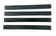 4 x 1U Black Blanking Plate for Comms Data Cabinet Rack 19 Inch