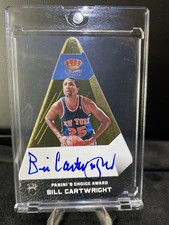 2013 Panini Preferred Gold Crown Royale Bill Cartwright Autograph /10 #8 👀 