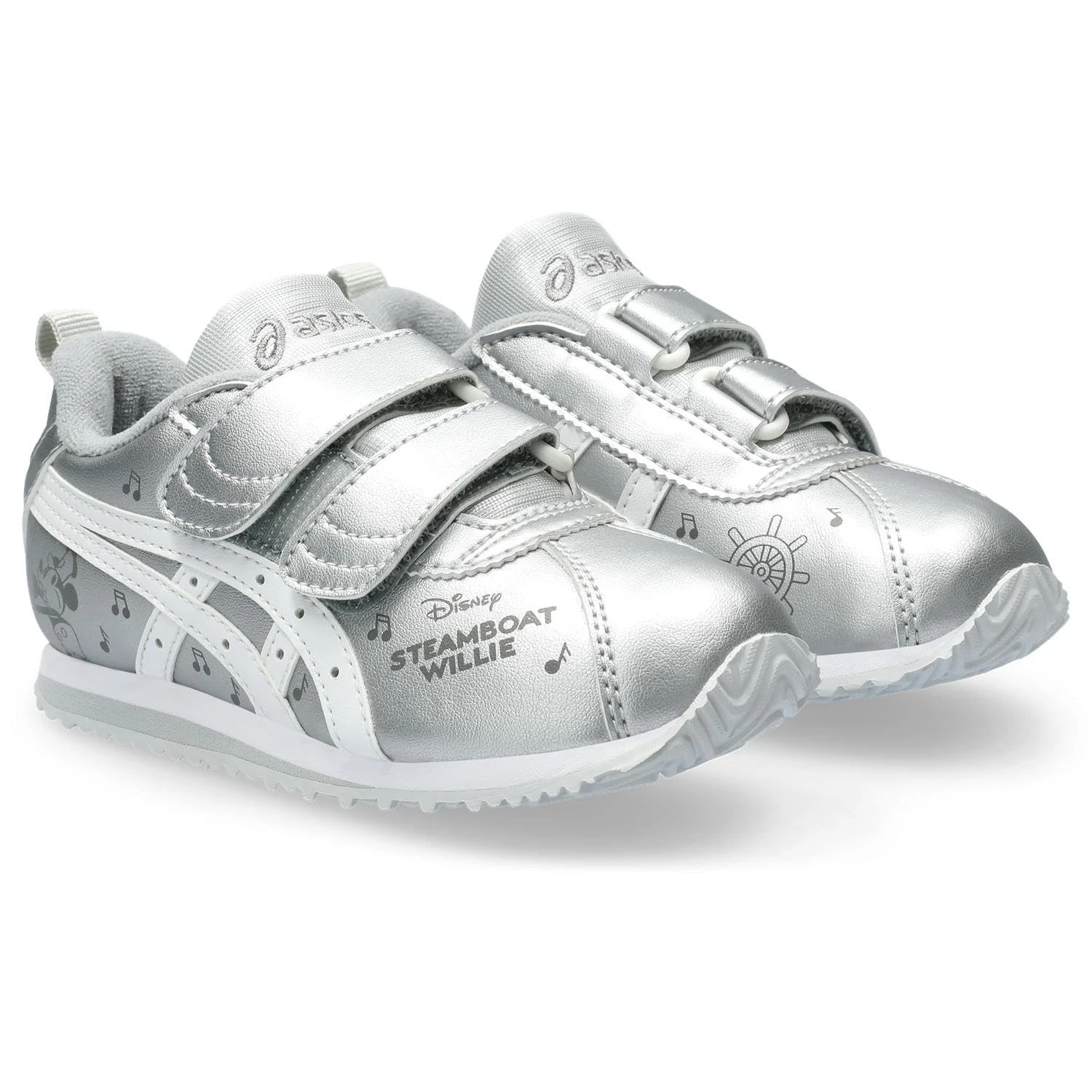 asics Idaho Mini DISNEY100 Misura: 18 0 cm Colore: Argento Bianco328