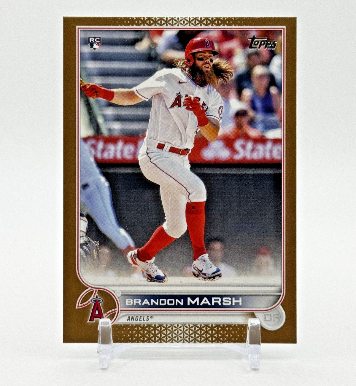 Brandon Marsh 2022 Topps Series 1 #243 Gold /2022 RC Angels NM