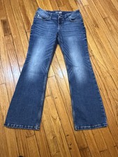 Wrangler Boot Cut Denim Blue Jeans Women's Size 9x30 09MWZMS