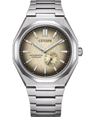 CITIZEN Men Analog Automatic Casual Watch Classic Dress Sand Dial Waterproof Rou