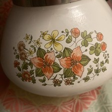 Corning Ware Rare Pattern 6-Cup Tea Pot P-104 Vintage