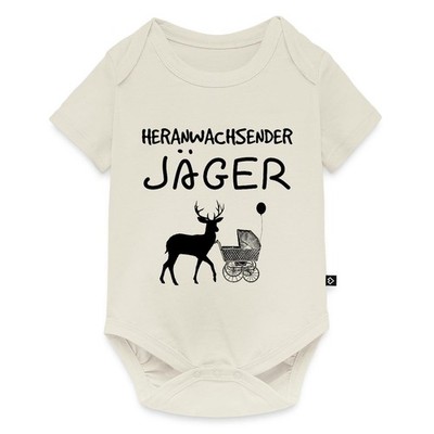 Heranwachsender Jäger Nachwuchs Baby Premium Kurzarmbody