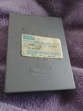HUOT DRILL INDEX 1 to 60, used, 3 bits missing, good metal box, Made in USA