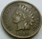 1908-S Indian Head Cent — photo from another recent sale