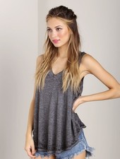Free People Breezy Tank Black