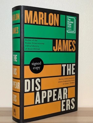 SIGNED The Disappearers Marlon James 1st/1st Edition Collectible Hardback Book