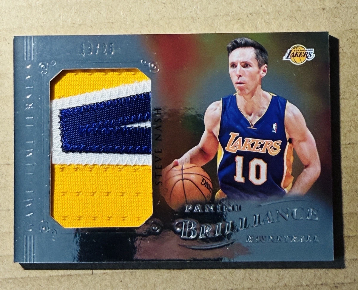 Panini Steve Nash Basketball Autographed Sports Trading Cards for