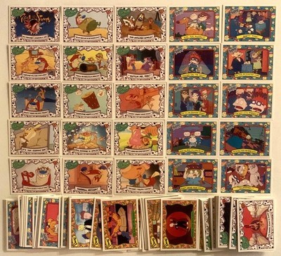1993 Nickelodeon Nicktoons Tv Show Card Set  88 Ren & Stimpy  Rugrats  Doug