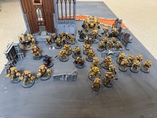 Warhammer 40k Space Marine Army Job Lot Games Workshop Imperial Fists Painted