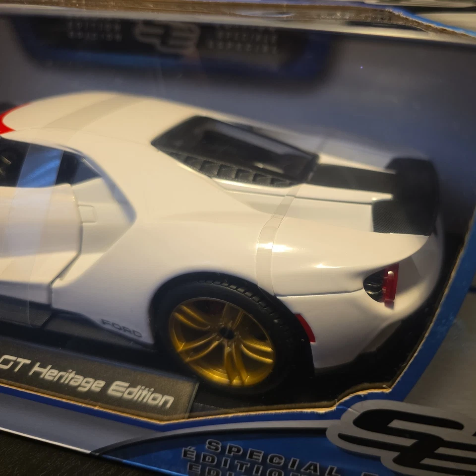 MAISTO FORD GT Super Car EDICIÓN PATRIMONIO ESCALA 1:18 Nuevo Precintado Impresionante Modelo Foto 3 de 4