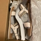 UGG Women's Sandals Elin Flat Braided Double Strap Shoes Size 10 Natural New! — photo 5