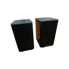Cerwin Vega LS-5 Bookshelf Speakers Pair 2 Way Ported Black 8 Ohm