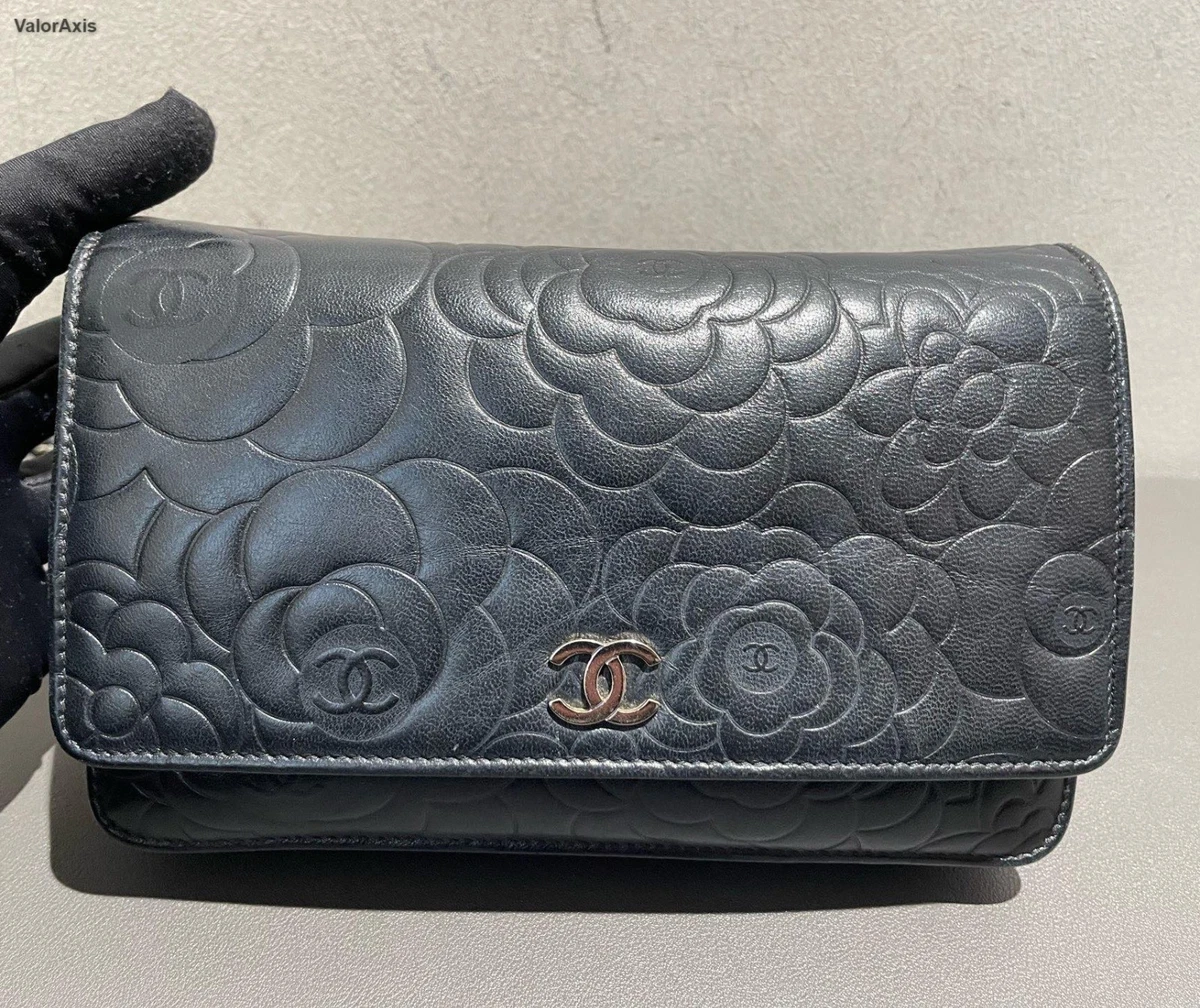 CHANEL Camellia Shoulder Bag Black Bags & Handbags for Women for 