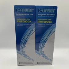 ICEPURE UKF8001 Filter 2-Pack Compatible with Whirlpool EDR4RXD1 NEW Sealed