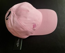 Kate Spade. Baseball Cap. Baby Pink. BNWT. Elasticated back.