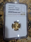 2018-W Gold $10 American Liberty High Relief NGC PF69 ULTRA CAMEO .9999 Fine