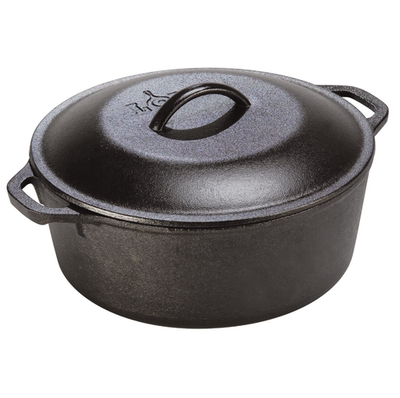 #ad Lodge Cast Iron 5 Quart Seasoned Dutch Oven L8DOL3 $43.00