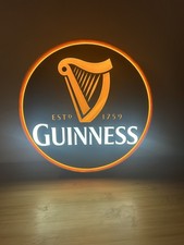 Guinness Inspired Light Up Sign for Your Man Cave or home bar Father’s Day gift
