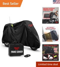 Fits Harley Davidson Trike Cover - Ultimate Heavy Duty Waterproof Motorcycle ...