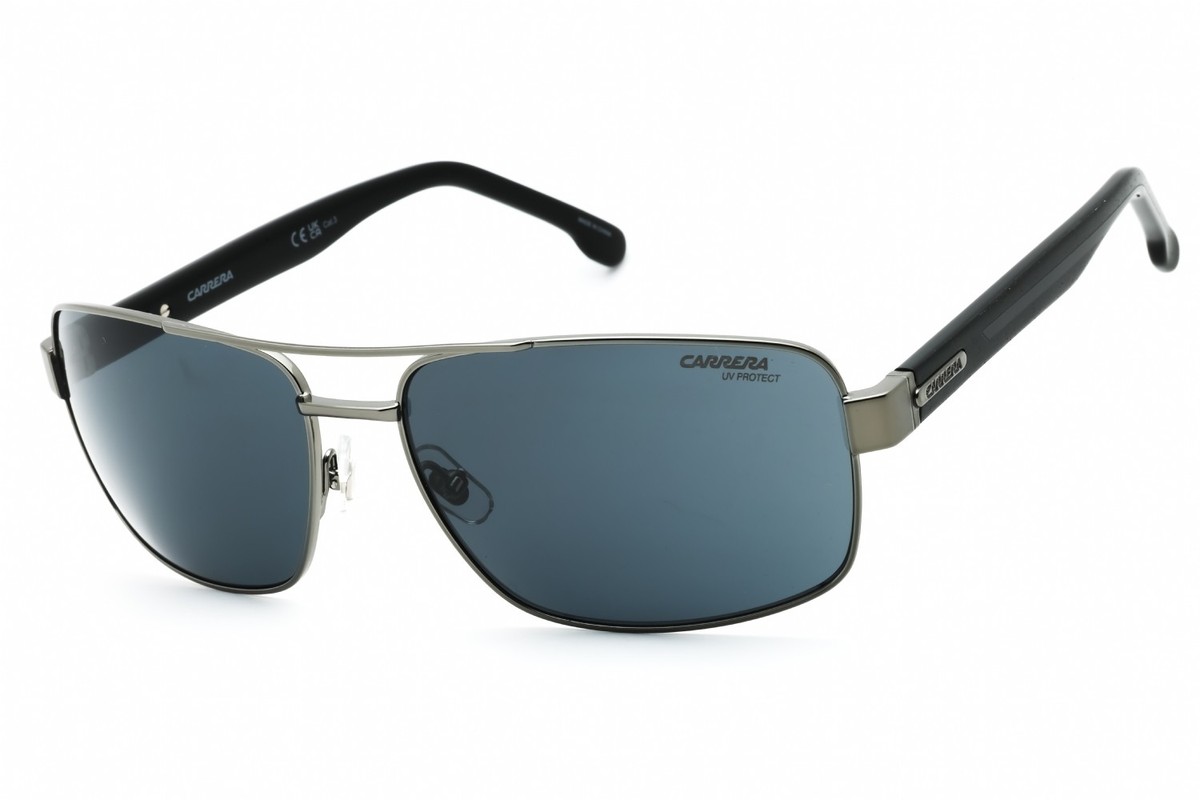 NWT Carrera CARRERA 8063/S-0KJ1 IR Sunglasses CARRERA 8063/S KJ1 IR Sunglasses Ruthenium Frame Gray Lenses  main image 2
