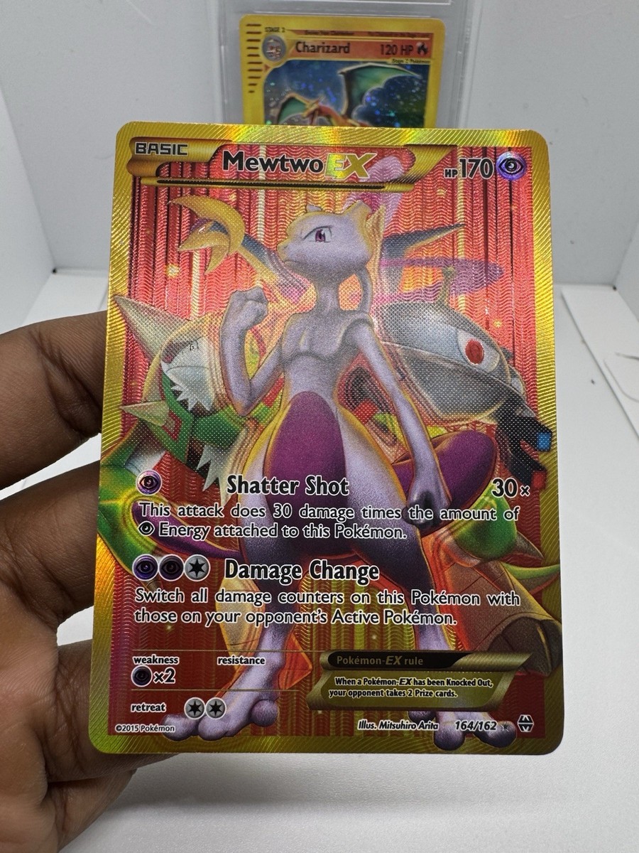 Mewtwo EX (164 Secret Full Art) 164/162 Breakthrough Holo