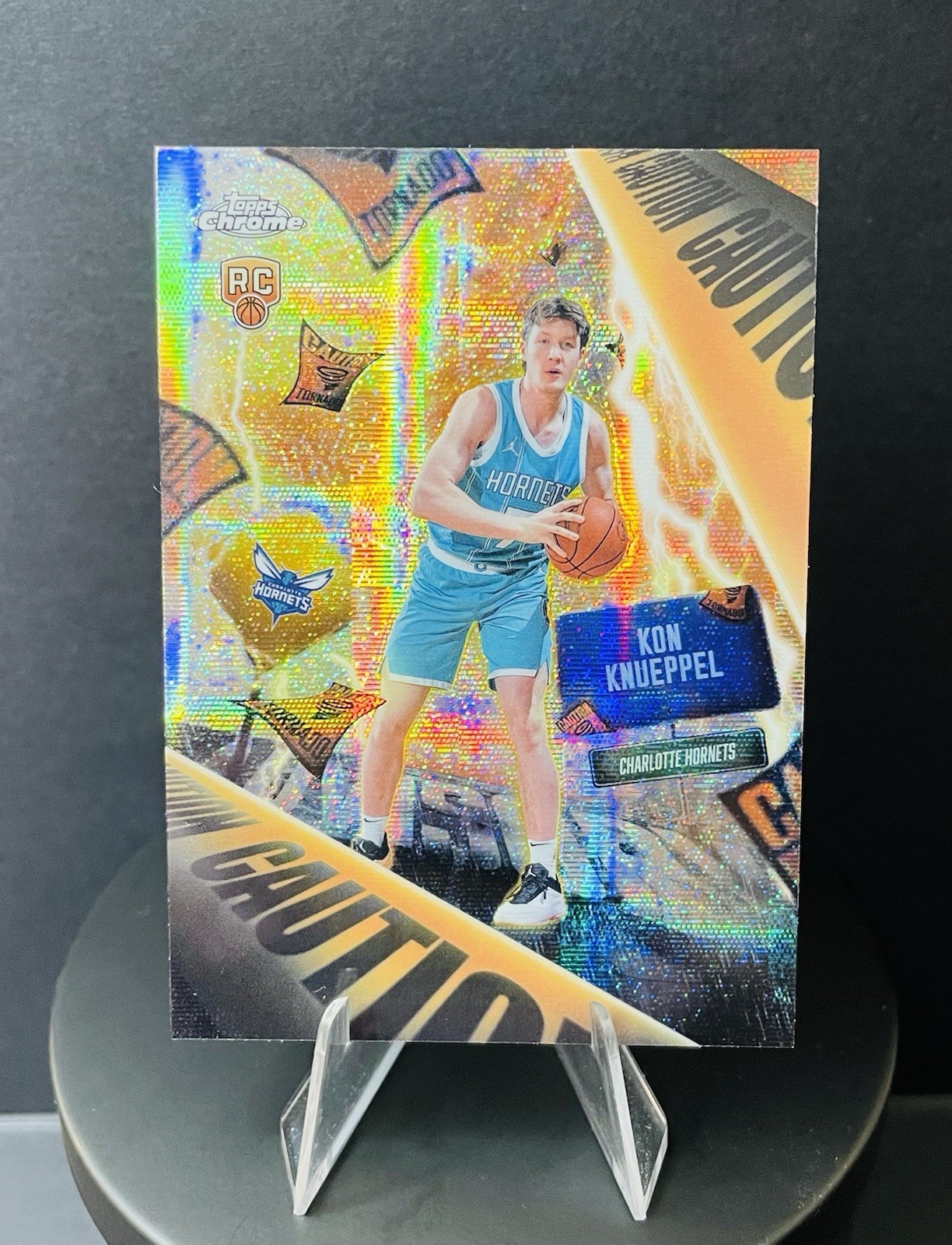 2025-26 Topps Chrome Basketball Advisory Kon Knueppel RC Rookie SSP