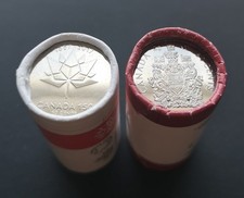 ***  CANADA  COMBO  50  CENTS  2017  MINT  SEALED  ROLLS  ***