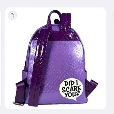 Loungefly Pixar Monsters Inc Randall Boggs Cosplay Mini Backpack Disney NWT Loungefly Monsters Inc Randall Boggs Cosplay Mini Backpack  main image 2