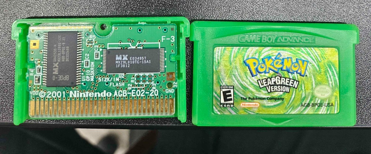 Pokemon Leaf Green Version - Game Boy Advance [GBA] - AUTHENTIC!