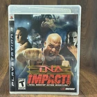 TNA Impact Sony PlayStation 3 2008 PS3 Complete + Manual Wrestling