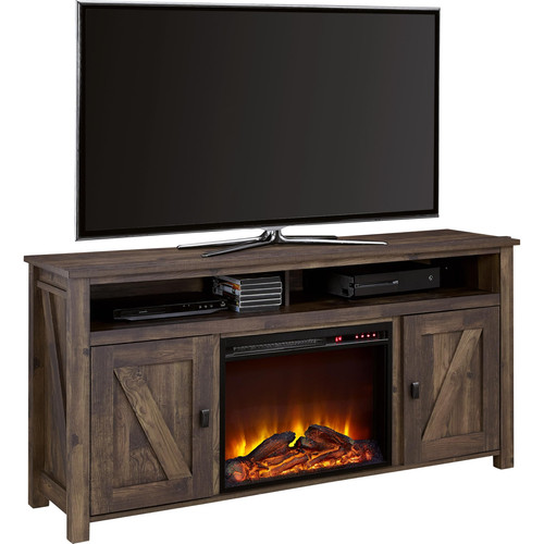 Farmington Electric Fireplace Console for TVs up to 60", Rustic