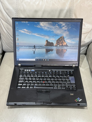 Retro Vintage IBM ThinkPad T60 14,1'' - Intel Dual Core, 3GB, 250GB, Windows 10
