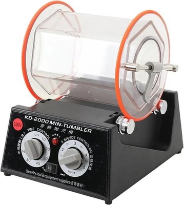 Rotary Tumbler Schmuck Poliermaschine Poliertrommel 5KG - 5 Einstellbare