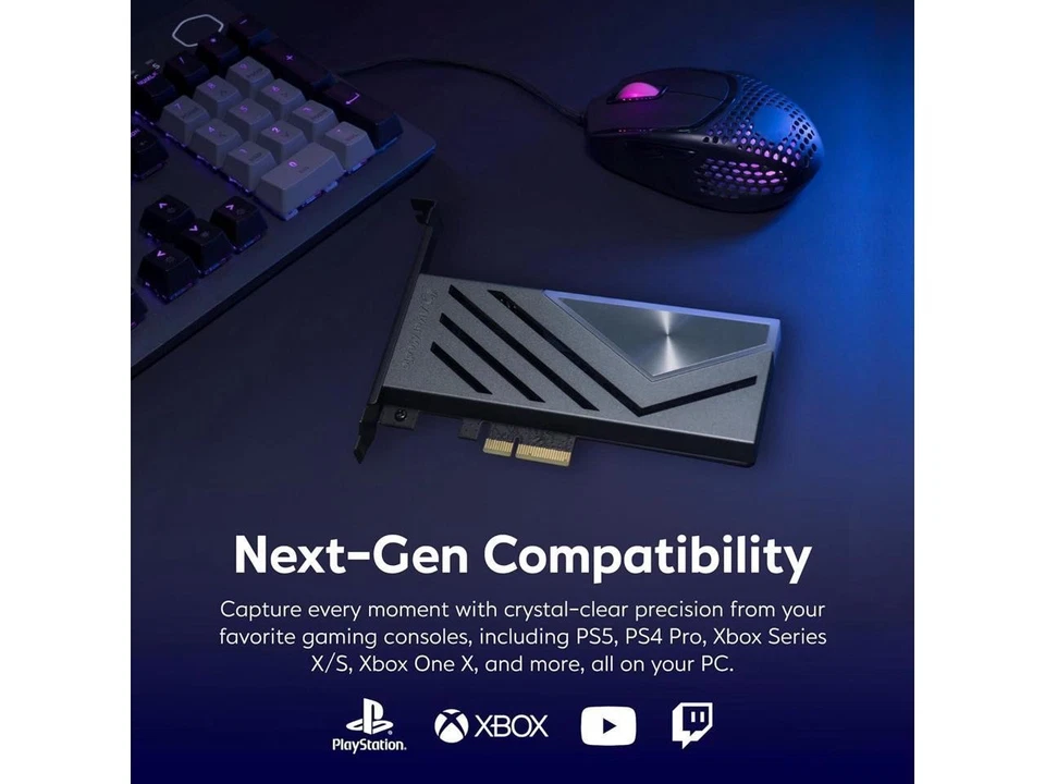 AVerMedia GC575 HDMI Capture Card ,Live Gamer 4K 2.1 PCIe 4K60, Ultra-Low - Image 3 of 4