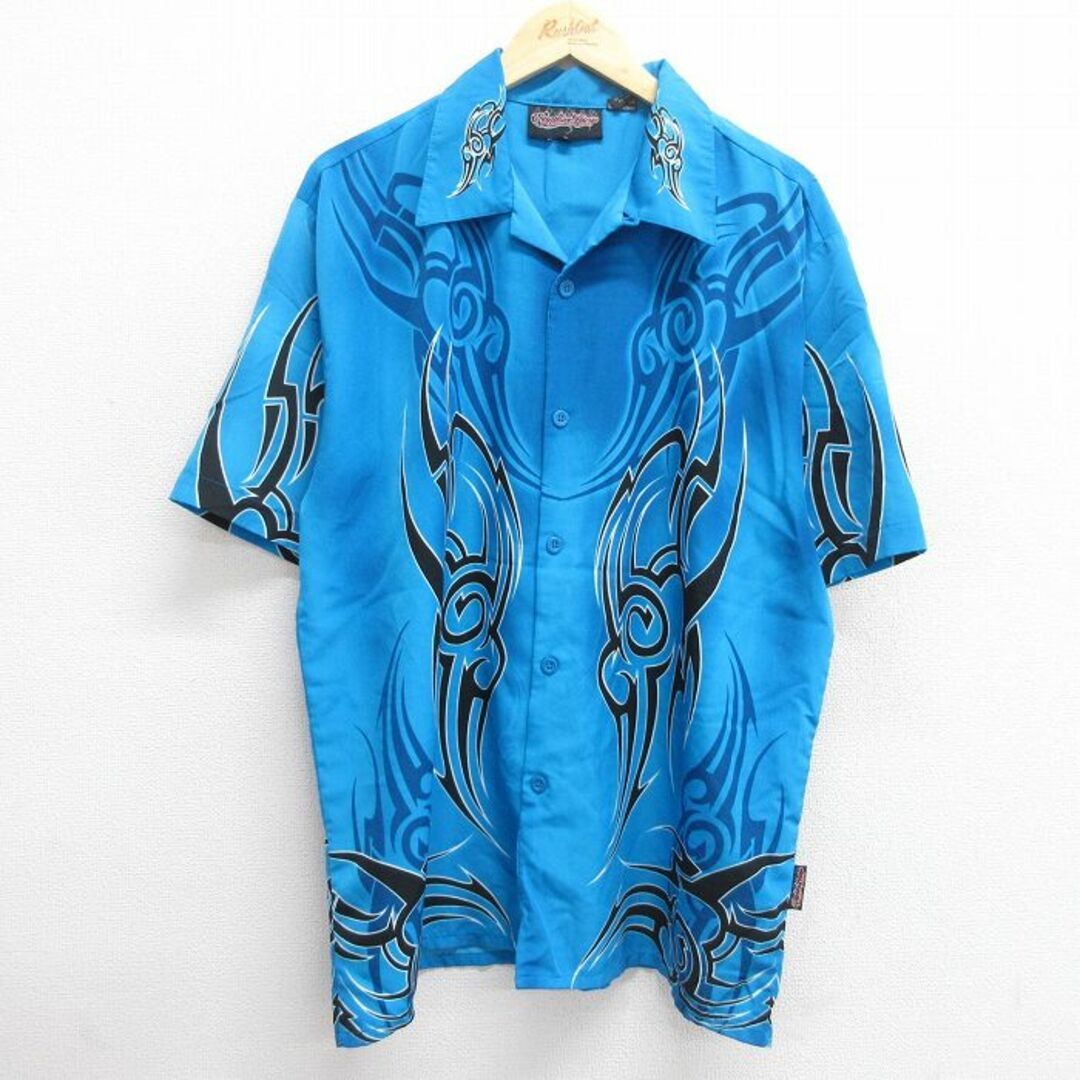 ALTRA LU Camicia Manica Corta Uomo Collo Aperto Aqua Other Spe 25APR28 Usata SSYR 0