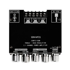 Bluetooth-compatible Digital Amplifier Board Module Stereo 2.1 Channel 2x50W