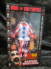 NECA House of 1000 Corpses Captain Spaulding Action Figure  READ