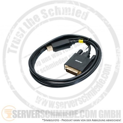 Benfei 1,80m DP DisplayPort to DVI-D Adapter Kabel FullHD 1080p Video
