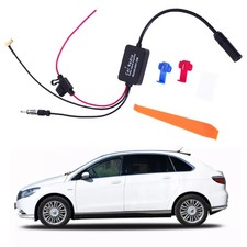 NEU DAB-Antenne Auto Splitter Verstärker SMB DIN DAB+ Adapter Radio Autoantenne