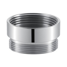 Faucet Aerator Adapter - 55/64 inch Female to 55/64 inch Male, Chrome Brass S...